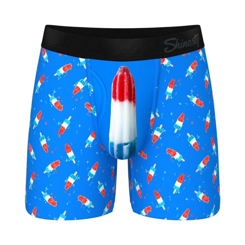 Popsicle Stick Apex USA Ball Hammock Pouch Underwear - Small